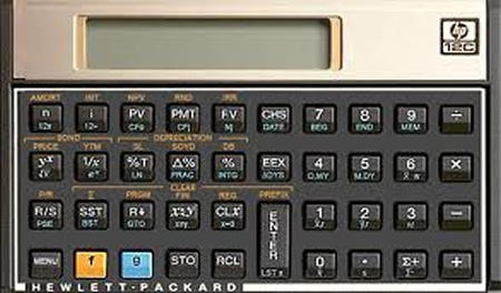 HP financial calculator