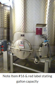 Wine Tank Wine Tank with Red Label