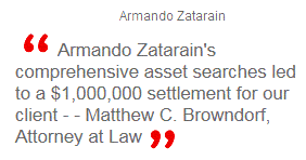 Armando Zatarain Press release Quote