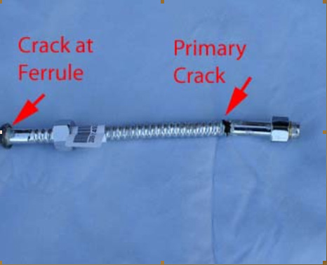 crack at ferrule