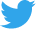 twitter logo blue